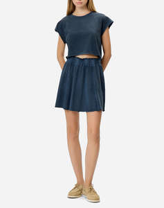 DIRTY LAUNDRY CROPPED SLUB T-SHIRT