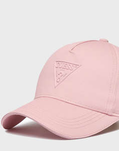 GUESS TRIANGLE LOGO EMBOSSED CAP WOMENS ACCESSORIES