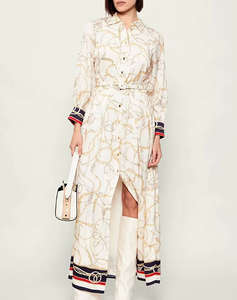 GUESS BY MARCIANO AMANDA CHEMISIER DRESS WOMENS DRESS