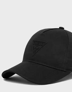 GUESS TRIANGLE LOGO EMBOSSED CAP WOMENS ACCESSORIES
