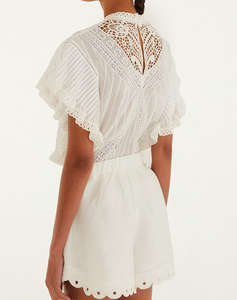 FARM RIO ARTISANAL SHORT OFF-WHITE-OFF-WHITE