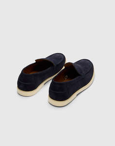 SELECTED SLMOWEN SUEDE CLEAN LOAFER