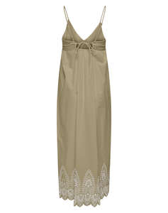 ONLY ONLTULUM EMB LONG STRAP DRESS WVN