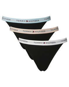 TOMMY HILFIGER 3 PACK TANGA THONG
