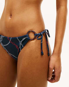 TOMMY HILFIGER V STRING SIDE TIE PRINT