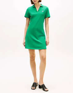 TOMMY HILFIGER TH SCRIPT OPEN-NK POLO DRS