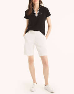 NAUTICA BERMUDA/SHORTS 10 ANCHOR STRETCH TWILL SOLID SHORT