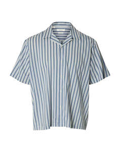 SELECTED SLMCASPER-AIR RLX MIX SS SHIRT