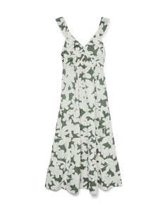 VERO MODA VMDICTHE SL FRILL ANKLE DRESS WVN GA