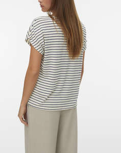 VERO MODA VMHOLLI CAP SLEEVE O-NECK TOP JRS