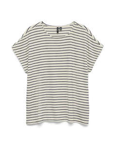 VERO MODA VMHOLLI CAP SLEEVE O-NECK TOP JRS