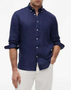 TOMMY HILFIGER PIGMENT DYED LI SOLID RF SHIRT