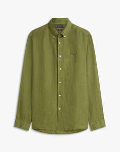 TOMMY HILFIGER PIGMENT DYED LI SOLID RF SHIRT