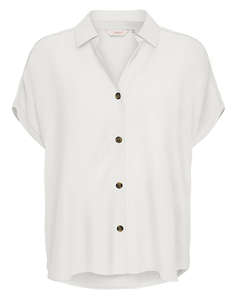 ONLY ONLGIBSI-PUORI SS V-NECK SHIRT WVN