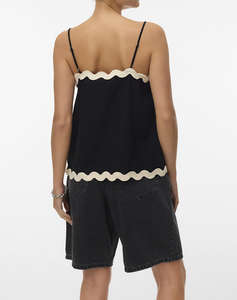 VERO MODA VMJENNA SINGLET TOP WVN BTQ GA