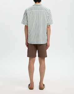 SELECTED SLMCASPER-AIR RLX MIX SS SHIRT