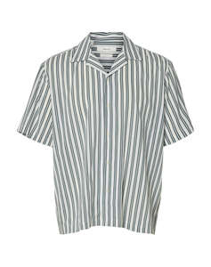 SELECTED SLMCASPER-AIR RLX MIX SS SHIRT