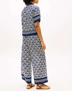 TOMMY HILFIGER SWIMSHOP SILK VOILE AOP SHIRT