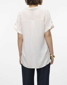 VERO MODA VMBUMPY SS SHIRT WVN NOOS