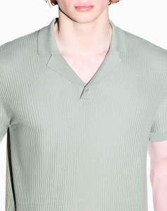 ARMANI EXCHANGE KNIT POLO