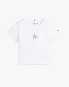 TOMMY HILFIGER STAR FLAG TEE SS