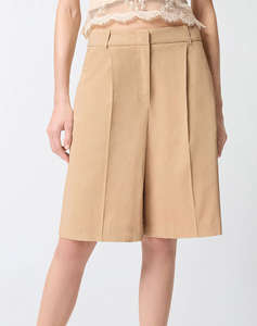 PINKO BRYANA BERMUDA LINO STRETCH