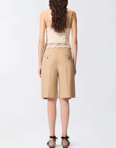 PINKO BRYANA BERMUDA LINO STRETCH