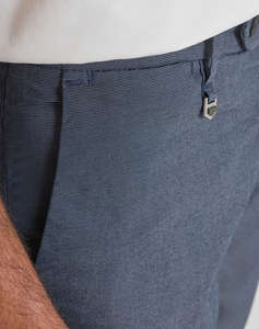 ANTONY MORATO MMTR00781FA850390 MIN OF 6 TROUSERS BRYAN SKINNY FIT IN GARMENT DYE STRETCH COTTON BLEND FABRIC MICRO PATTERN TROUSERS MENS