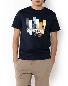 THE BOSTONIANS БЛУЗА BOSTON PRINT REGULAR FIT