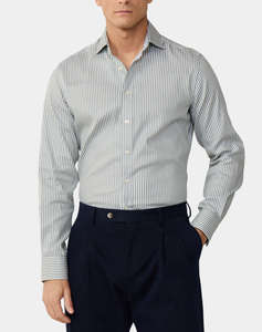 HACKETT DROP 2A DOUBLE FACE BENGAL STR SHIRT MENS