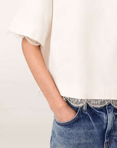ALL SAINTS NIA LACE TEE
