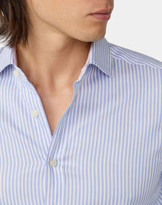 HACKETT DROP 2A DOUBLE FACE BENGAL STR SHIRT MENS
