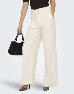 ONLY ONLTILA LIFE HW BELT WIDE PANT TLR