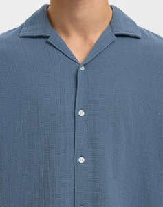 SELECTED SLHRLXCAL SS SHIRT RESORT