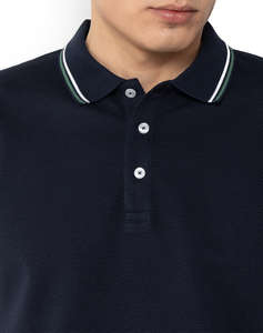 THE BOSTONIANS БЛУЗА POLO PIQUE WAFFLE REGULAR FIT