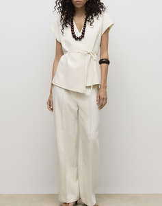 AWARE BY VERO MODA AWVANNAH V-NECK MIDI WAISTCOAT