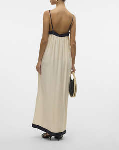 VERO MODA VMDENISE SINGLET ANKLE DRESS WVN BTQ GA