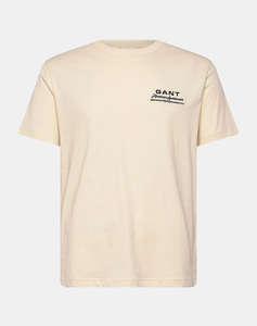 GANT БЛУЗА KM SMALL GRAPHIC SS TSHIRT