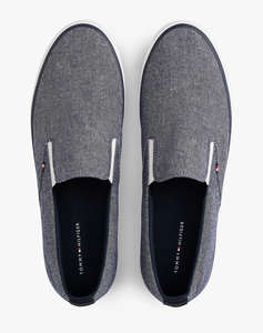 TOMMY HILFIGER HARLEM CORE II SLIP ON CHAMBRAY