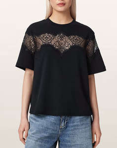 ALL SAINTS LISA LACE TEE