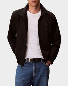 CALVIN KLEIN LS NYLON STAND COLLAR WINDBREAKE