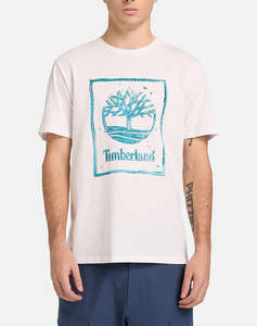 TIMBERLAND Water Stack Logo Short Sleeve Tee