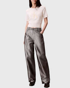 CALVIN KLEIN JEANS CHUNKY COTTON GRAPHIC VEST