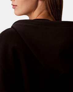 CALVIN KLEIN LS MONOGRAM TERRY CROP RELAXED F