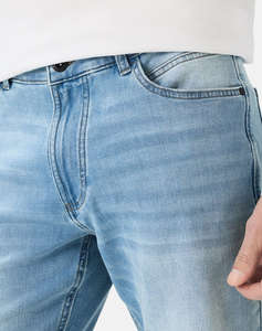 CAMEL ACTIVE TROUSERS light DENIM Regular Fit fleXXXactive