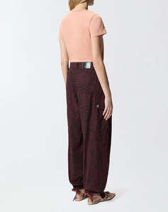 PINKO BUSSOLOTTO T-SHIRT JERSEY PATC