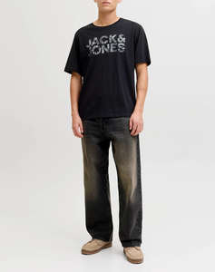 JACK&JONES JJEJEFF LOGO TEE SS SN