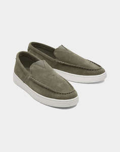 TOMS VTVR GREY SDE MN TRVL LITE LOAFER DRCAS