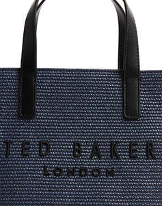 TED BAKER PAOLINA Faux Raffia Small Icon Bag