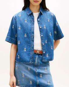 TOMMY HILFIGER DNM FINN AOE RELAXED SS SHIRT
